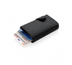 Standaard aluminium RFID kaarthouder met PU portemonnee bedrukken