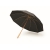 23,5 inch RPET/bamboe paraplu zwart